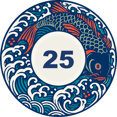 Beispiel-Chip „Japan Koi"